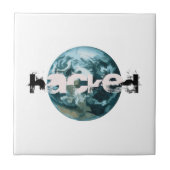 Carreau planète Terre piratée (Devant)