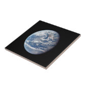 Carreau Planète Terre Prise Par L'Équipage Apollo 11. (Côté)
