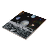 Carreau Planètes du système solaire (Côté)