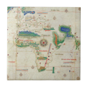 Carreau Planisphere 1502 de Cantino