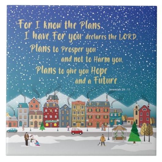 Carreau Plans pour vous donner espoir et un Futur-Jérémie (Devant)