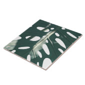 Carreau Plante de fromage suisse vert pâle funky (Côté)