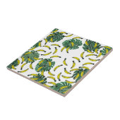 Carreau Plante et bananes de fromage suisse d'aquarelle (Côté)