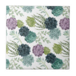 Carreau Plante Happiness Collection Motif Succulent<br><div class="desc">Profitez de ce motif succulent et créatif sur un produit ou une pièce murale pour mettre en valeur et ajouter au monde qui vous entoure. Artiste : Grace Popp</div>
