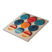 Carreau Plaque d'accueil personnalisée Moderne du milieu d (Côté)