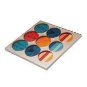 Carreau Plaque d'accueil personnalisée Moderne du milieu d (Côté)