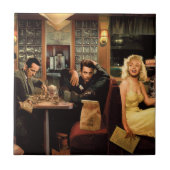 Carreau Plat bleu (Devant)