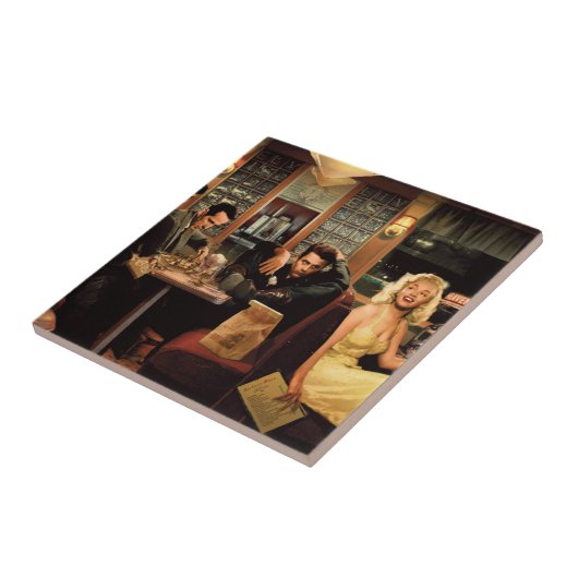 Carreau Plat bleu (Côté)