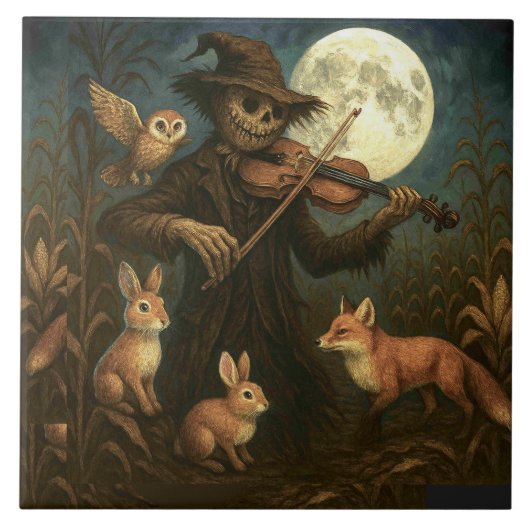 Carreau Pleine lune Scarecrow Serenade (Devant)
