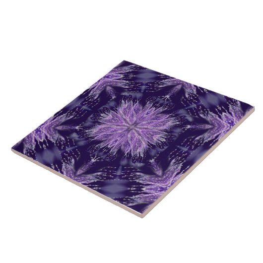 Carreau Pluie violette Fée (Côté)