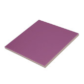 Carreau PLUM (couleur violet solide) ~ (Côté)