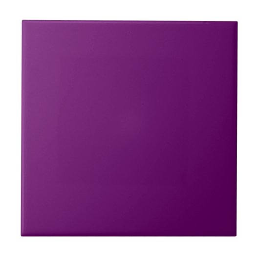 Carreau Plum violet couleur solide | Classic Elegant (Devant)