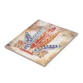 Carreau Plumes d'automne (Côté)