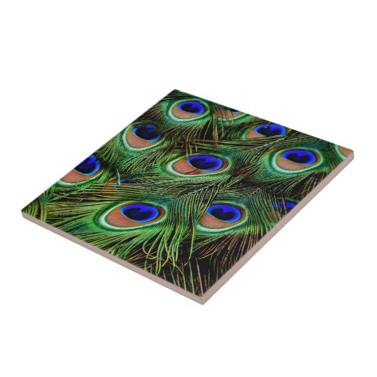 Carreau Plumes de paon (Côté)