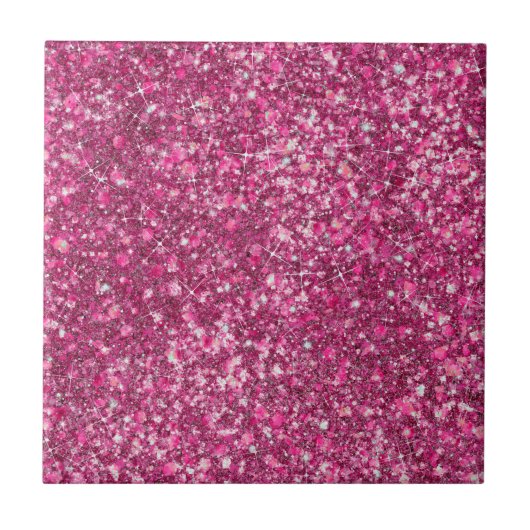 Carreau Plus Mellow Magenta Rose couleur Parties scintilla (Devant)