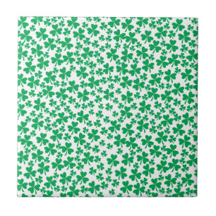 Carreau Plusieurs Shamrocks