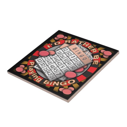 Carreau Plutôt Jouer Bingo Tile (Côté)