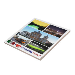 Carreau PMT015 TURIN I Love, Mosaic, Italie,