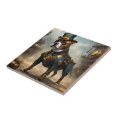 Carreau Poches mécaniques : Steampunk Staffordshire Terrie (Côté)