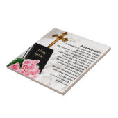 Carreau Poème de filleule - conception de bible et de (Côté)