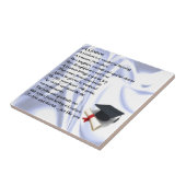 Carreau Poème de Godson - Conception des diplômes (Côté)