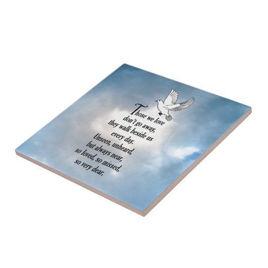 Carreau Poème "So Loved" (Côté)