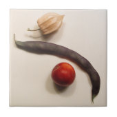 Carreau poha, haricot et prune (Devant)