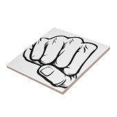 Carreau Poing de bande dessinée de Comicbook (Côté)