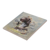 Carreau Pointeurs allemands à poils courts (Côté)