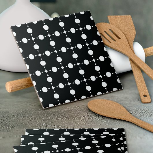 Carreau Points blancs, motif à pois, points, pointillé
