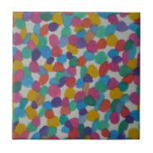 Carreau Points colorés d'aquarelle (Devant)
