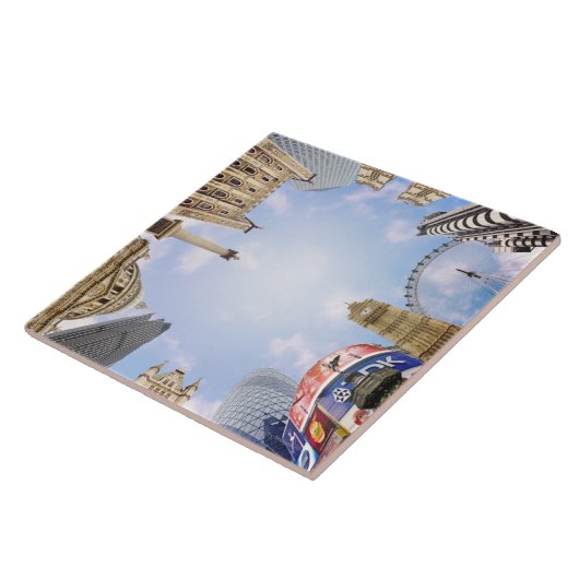 Carreau Points de repère de Londres (Côté)