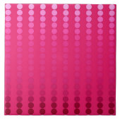 Carreau Points de satin - nuances de rose fuchsia (Devant)