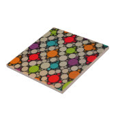 Carreau Points modernes Cercles contemporains (Côté)