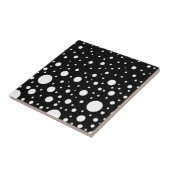 Carreau Points noirs et blancs (Côté)