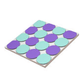 Carreau Pois Aqua & Blue (Côté)