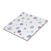 Carreau pois peint à la main (Côté)