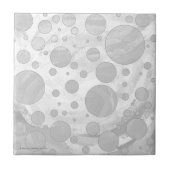 Carreau Pois Rainy Sky Grey (Devant)