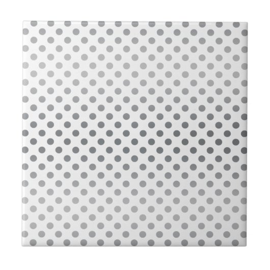 Carreau Pois Silver Gradient par Shirley Taylor (Devant)