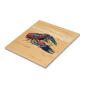 Carreau Poisson à la coque en bois (Côté)