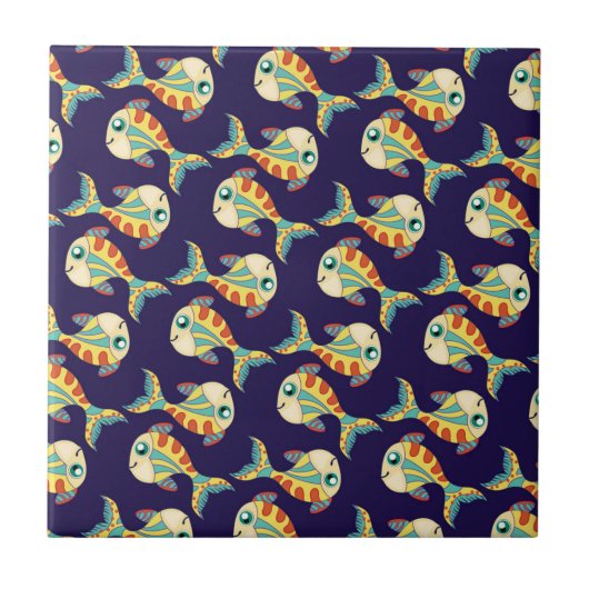 Carreau Poisson Amuck (Devant)