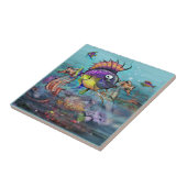 Carreau Poisson arc-en-ciel (Côté)