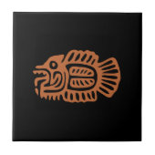 Carreau Poisson aztèque (Devant)