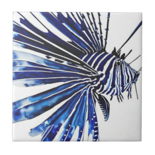 Carreau Poisson blanc