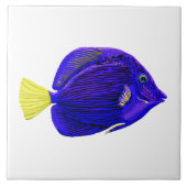 Carreau Poisson bleu (Devant)