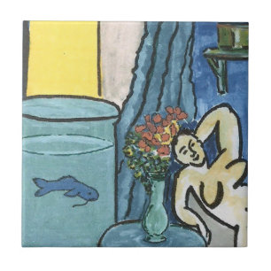 Carreau Poisson bleu au Bowl