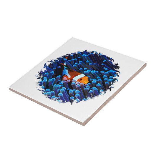 Carreau Poisson clown (Côté)