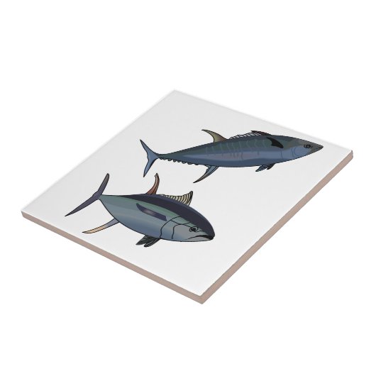Carreau Poisson de thon (Côté)