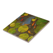Carreau Poisson D'Or Koi Pond Water Lys (Côté)