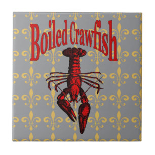 Carreau Poisson Fleur De Lis
